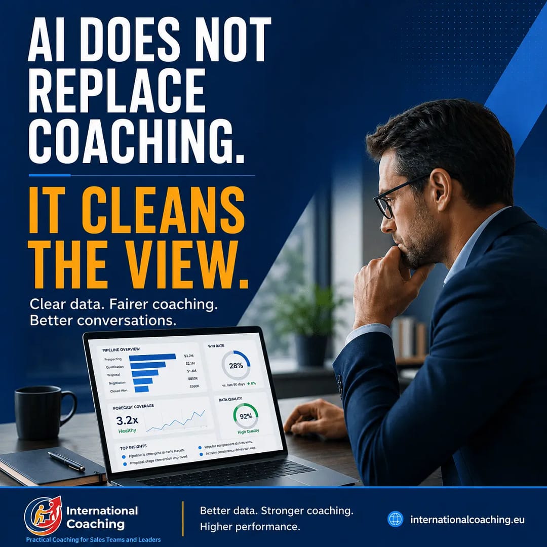 Read more about the article AI Does Not Replace Coaching. It Cleans the View.