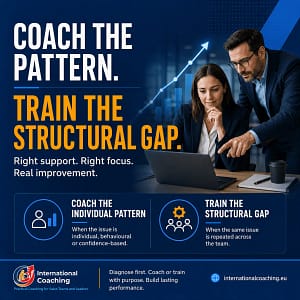Read more about the article Coach the Pattern. Train the Structural Gap.